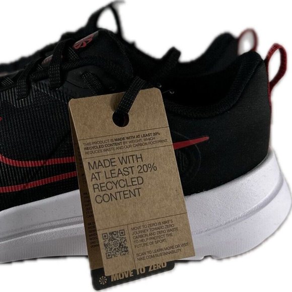 Nike Men's Downshifter 12 Black Running Shoe DD9293-003 Black Smoke Grey Size 12 - Picture 8 of 11